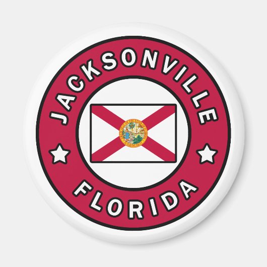 Jacksonville Florida Magnet (Vorne)