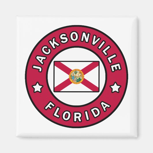Jacksonville Florida Magnet (Vorne)