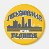Jacksonville, Florida Magnet (Vorne)