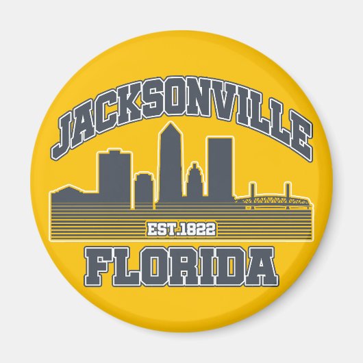 Jacksonville, Florida Magnet (Vorne)