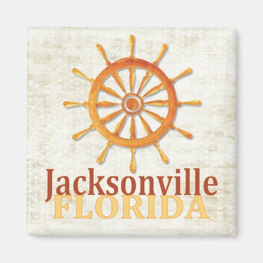 Jacksonville Florida Magnet des Kapitäns (Vorne)