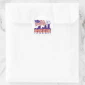 Jacksonville Florida Patriotic Sticker (Tasche)