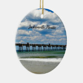Jacksonville, Florida Pier Foto Keramikornament (Rechts)