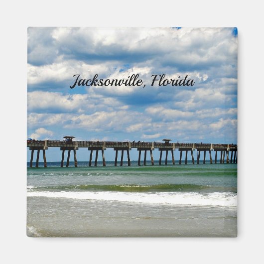 Jacksonville, Florida Pier Magnet (Vorne)