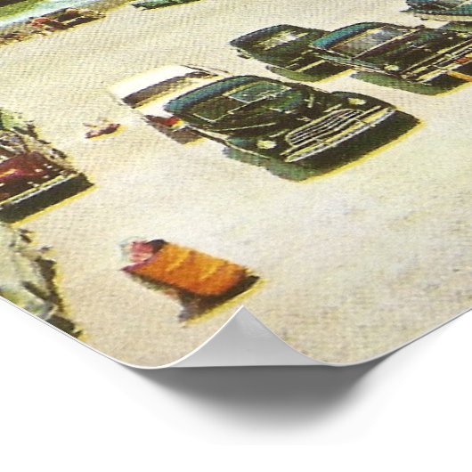 Jacksonville, Florida PIER Poster (Ecke)