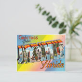 Jacksonville Florida Postkarte (Stehend Vorderseite)