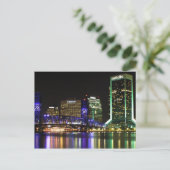 Jacksonville Florida Postkarte (Stehend Vorderseite)
