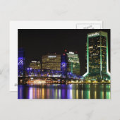 Jacksonville Florida Postkarte (Vorne/Hinten)