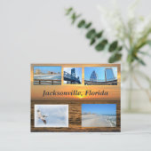 Jacksonville, Florida Postkarte (Stehend Vorderseite)