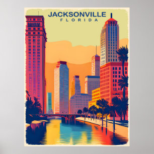 Jacksonville, Florida, Reisen Poster