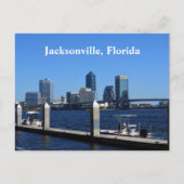 Jacksonville, Florida Riverfront Postkarte (Vorderseite)