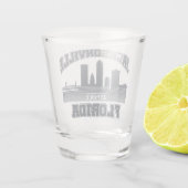 Jacksonville, Florida Schnapsglas (Rückseite)