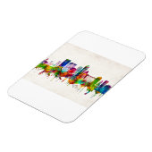 Jacksonville Florida Skyline Magnet (Linke Seite)