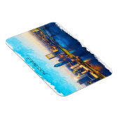 Jacksonville Florida Skyline Panorama View Magnet (Rechte Seite)