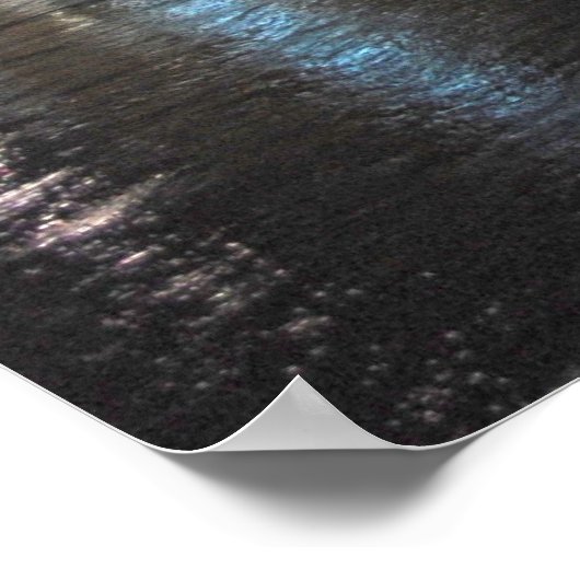 Jacksonville Florida Skyline Poster (Ecke)