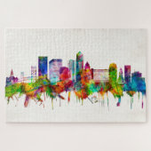 Jacksonville Florida Skyline Puzzle (Horizontal)