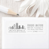 Jacksonville, Florida Stylized Skyline | (Insitu)
