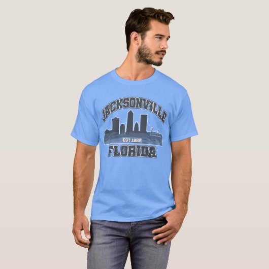 Jacksonville, Florida T-Shirt (Vorne ganz)