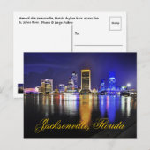 Jacksonville, Florida, USA Postkarte (Vorne/Hinten)