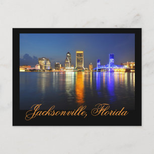 Jacksonville, Florida, USA Postkarte