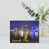 Jacksonville, Florida, USA Postkarte (Stehend Vorderseite)