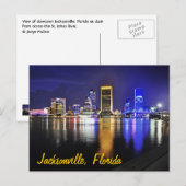 Jacksonville, Florida, USA Postkarte (Vorne/Hinten)