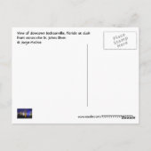 Jacksonville, Florida, USA Postkarte (Rückseite)