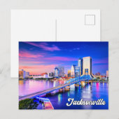 Jacksonville, Florida, Vereinigte Staaten Postkarte (Vorne/Hinten)