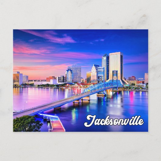 Jacksonville, Florida, Vereinigte Staaten Postkarte (Vorderseite)