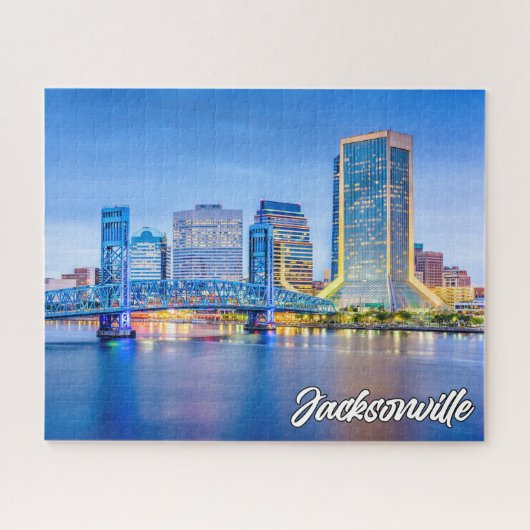 Jacksonville, Florida, Vereinigte Staaten Puzzle (Horizontal)