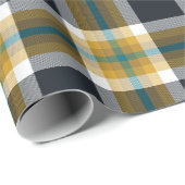 Jacksonville Football Kariert Wrapping Paper Geschenkpapier (Rolleneckpunkt)