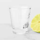 Jacksonville Gastgeschenk Hochzeit Cheers Shot Gla Schnapsglas (Links)