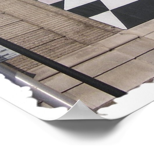 Jacksonville Jaguar Mural Poster (Ecke)