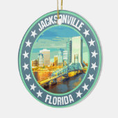 Jacksonville Keramik Ornament (Links)