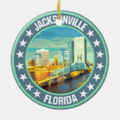 Jacksonville Keramik Ornament (Hinten)