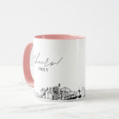 Jacksonville Personalisiert Wedding Coffee Tasse (Vorderseite Links)