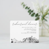 Jacksonville Probe Einladungs-Karte Begleitkarte (Stehend Vorderseite)