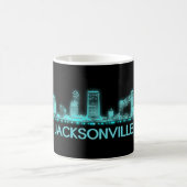 Jacksonville-Skyline Kaffeetasse (Mittel)