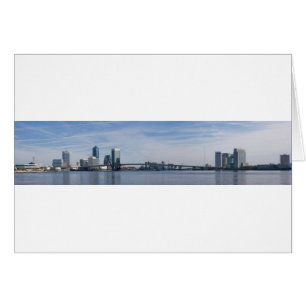 Jacksonville-Skyline panoramisch