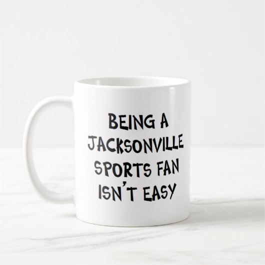 jacksonville sports fan, being kaffeetasse (Links)