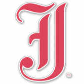 Jacksonville Staat University Classic JSU Letter Aufkleber (Vorderseite)