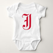 Jacksonville Staat University Classic JSU Letter Baby Strampler (Vorderseite)