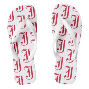 Jacksonville Staat University Classic JSU Letter Badesandalen
