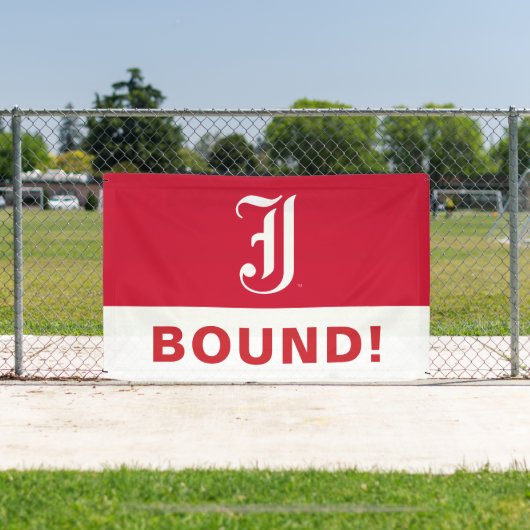 Jacksonville Staat University Classic JSU Letter Banner (InSitu)