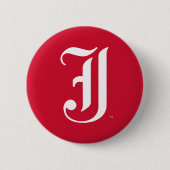 Jacksonville Staat University Classic JSU Letter Button (Vorderseite)