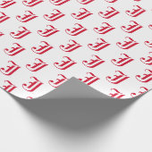 Jacksonville Staat University Classic JSU Letter Geschenkpapier (Ecke)