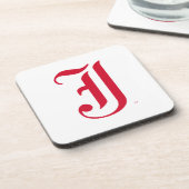 Jacksonville Staat University Classic JSU Letter Getränkeuntersetzer (Linke Seite)