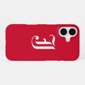 Jacksonville Staat University Classic JSU Letter iPhone 16 Hülle (Rückseite (Horizontal))