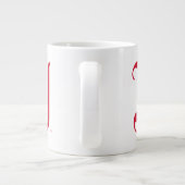 Jacksonville Staat University Classic JSU Letter Jumbo-Tasse (Rückseite)