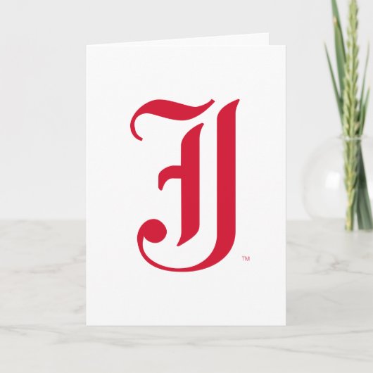 Jacksonville Staat University Classic JSU Letter Karte (Vorderseite)